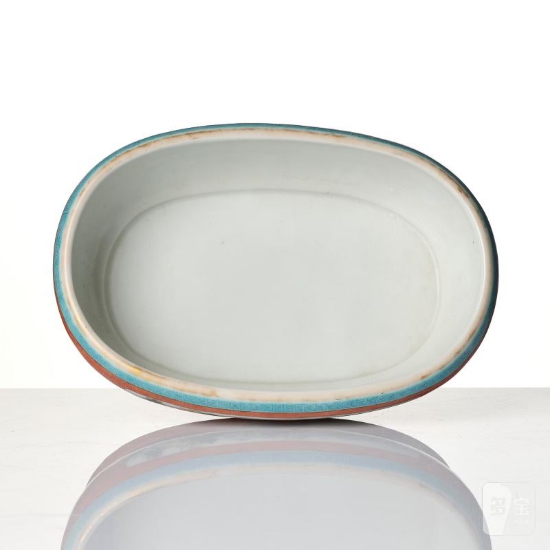 A Chinese faux bois jardiniere, - 图8